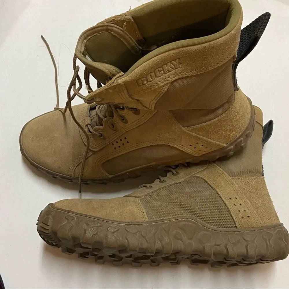 ROCKY S04 Men's Tan Tactical Boots Size 16M